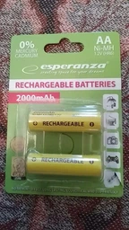 Акумулятор Esperanza Ni-MH AA 2000 мАг 4 шт (EZA104Y)