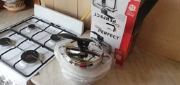 Каструля-скороварка Home Perfect на 9 літрів із нержавіючої сталі Сталевий (120-89-628448) фото від покупців 2