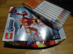 Конструктор LEGO Super Heroes Marvel Робокостюм Залізної Людини 148 деталей (76140) фото від покупців 11