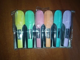 Набір текст-маркерів Buromax Pastel гумовi вставки 6 штук (BM.8905-96)