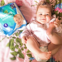Дитячі одноразові підгузки Pampers Active Baby 4 MAXI 9-14 кг 92 шт
