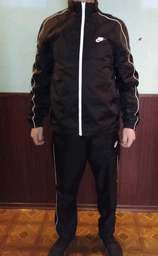 Спортивный костюм Nike M Nsw Ce Trk Suit Wvn Basic BV3030-010 L (193146353632) фото от покупателей 12