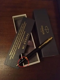 Ручка кулькова Parker IM 17 Black GT BP (22 032)