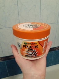 Маска Garnier Fructis Hair Food Папайя для поврежденных волос 400 мл (3600542258876) фото от покупателей 1