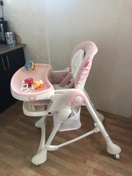 Стільчик для годування Carrello Caramel CRL-9501/3 Cream Beige фото від покупців 17