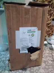 Люстра світлодіодна дерев'яна з вентилятором BKL-906S/18 H Brille 23-561 фото від покупців 3