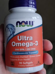 Жирные кислоты Now Foods Ultra Omega-3 180 капсул фото от покупателей 18