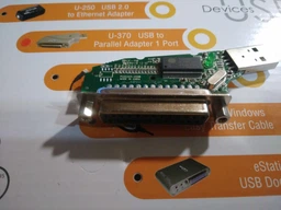 Адаптер STLab USB 2.0 - LPT 25-pin (U-370)