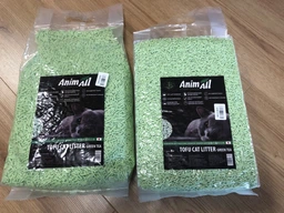 Наповнювач соєвий для котячого туалету AnimAll Tofu 10 л - зелений чай фото от покупателей 6