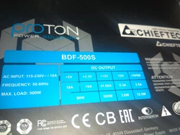 Блок питания Chieftec BDF-500S 500 W фото от покупателей 8
