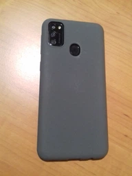 Чехол для смартфона Dengos Carbon для Samsung Galaxy M21 Grey (DG-TPU-CRBN-61) фото от покупателей 3