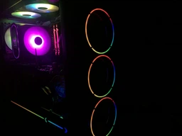 Набор вентиляторов PcCooler Corona 3-in-1 FRGB KIT фото от покупателей 1