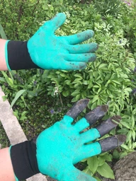 Садові рукавички з кігтями Garden Genie Gloves фото від покупців 8