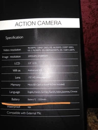 Відеокамера XPRO EIS 2CAM з WiFi 4K Black з 2й селфі-камерою та подвійним LED-підсвічуванням + Монопод в комплекті! (E607b6-26)