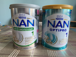 Детская смесь начальная молочная сухая NAN 1 Optipro с 5 олигосахаридами и L. Reuteri для детей с рождения 400 г (8445291394742) фото от покупателей 3
