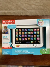 Розумний планшет з технологією Smart Stages укр.-англ. Fisher-Price (FBR86) фото от покупателей 2