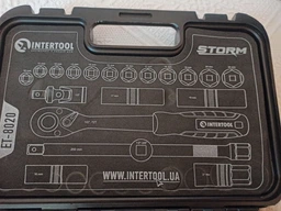 Набор инструмента Intertool 1/2" 20 ед. Storm (ET-8020) фото от покупателей 5