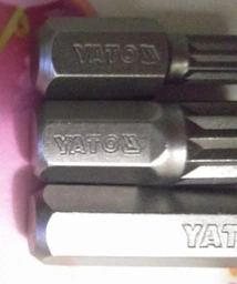 Набор отверточных насадок YATO Spline M5-M12 с переходником 1/2" 11 шт (YT-0415) фото от покупателей 13