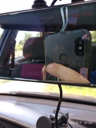 Автомобильный видеорегистратор A12 Full HD 1296p с Touch экраном и камерой заднего вида фото от покупателей 9