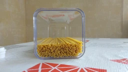 Ємність для сипучих продуктів 1,3л прозорий/прозорий Алеана фото від покупців 5