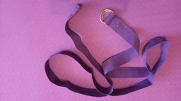 Ремень для йоги YogaLife 183 см Yoga Belt фиолетовый (Пояс для занятий йогой и пилатесом) фото от покупателей 2