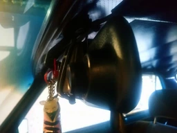 Автомобильное зеркало видеорегистратор с камерой заднего вида DVR L-708 PRO ORIGINAL (2 камеры) с разметкой фото от покупателей 2