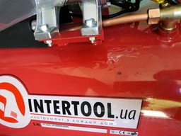 Компрессор 50 л, 1.5 кВт, 220 В, 8 атм, 206 л/мин. INTERTOOL PT-0003 фото от покупателей 4
