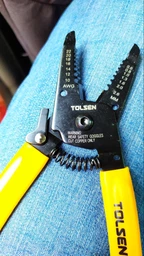 Съемник изоляции автоматический Tolsen 10-22 AWG 0.6-2.6 мм (6933528738411)