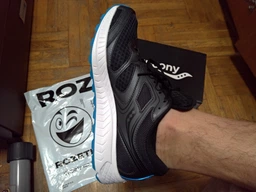 Кросівки для бігу Saucony Versafoam Cohesion 12 20471-9s 40 25 см Blue/Citron сині з салатовим (11110021) фото від покупців 9