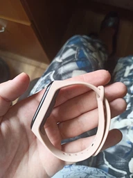 Силіконовий ремінець MRK для фітнес браслета Xiaomi Mi Band 4/3 світло-сірий (26) (mrk51230002)