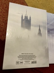 Книга канцелярская записная Axent San Francisco А4 в твердой обложке 192 листа клетка (8423-22-A) фото от покупателей 4