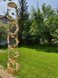 Музика вітру підвіска з натуральних черепашок 100 см (43110.001) фото від покупців 11