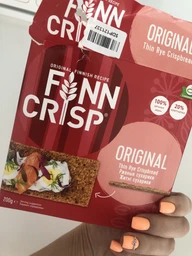 Сухарики Finn Crisp Original Taste ржаные цельнозерновые 200 г (6410500090014)