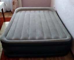 Надувне ліжко Intex 64132, 99 х 191 х 42 см, вбудований електронасос. Односпальне фото от покупателей 15