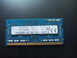 Оперативна пам'ять для ноутбука Hynix SODIMM DDR3L 4Gb 1600MHz 12800s CL11 (HMT451S6BFR8A-PB N0 AA) Б/У фото від покупців 6