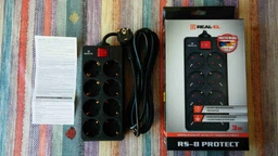 Мережевий фільтр-подовжувач Real-El RS-8 Protect 3 м Black (EL122300022) фото від покупців 14