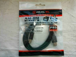 Кабель Real-El USB 2.0 Pro AM-BM 2 м Black (EL123500026) фото от покупателей 5