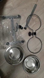 Подставка с мисками из нержавейки для собак Trixie 4.7 л (4011905249230) фото от покупателей 9
