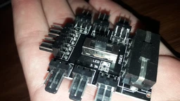 Сплитер разветвитель MOLEX на 8 кулеров 3 pin Fan Hub фото от покупателей 2