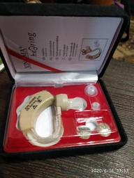 Комплект 1+1: Заушной слуховой аппарат (усилитель слуха) Xingmа xm 909e (3000001-TOP-2) фото от покупателей 1