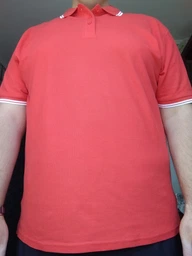 Футболка поло мужская Fruit of the Loom Premium tipped polo S Красный (0630320RWS) фото от покупателей 1