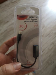 Кабель Cablexpert OTG USB 2.0 A-мама/Type-C 0.2 м (AB-OTG-CMAF2-01) фото от покупателей 4