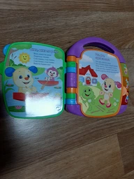 Игрушка Fisher-Price Музыкальная книжка со стихами на русском языке (CJW28) фото от покупателей 1