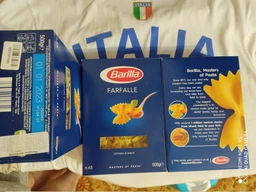 Макароны Barilla Farfalle №65 бабочки 500 г (8076808060654_116244/8076809580144) фото от покупателей 12