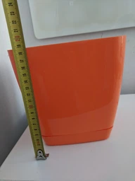 Горшок для цветов Toscana Krugla-17 3 л оранжевый Form-Plastic