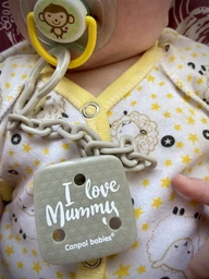 Цепочка к пустышке "I Love Mummy" Зеленый Canpol Babies (5903407024349) фото от покупателей 5
