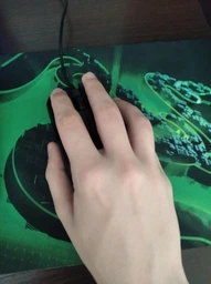 Мышь Razer Abyssus Lite USB с игровой поверхностью Goliathus Mobile Construct Edition Black/Green (RZ83-02730100-B3M1) фото от покупателей 3