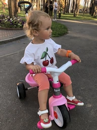Детский металлический велосипед 2 в 1 Smoby Toys Би Муви 68х52х52 см Розовый (7600740339) фото от покупателей 9