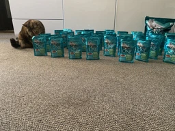 Вологий корм Purina One Indoor Formula для котів, тунець і зелена квасоля в соусі 85г.(7613038255903) фото від покупців 17