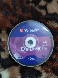 Диск DVD Verbatim 4.7Gb 16X CakeBox 10шт Silver (43498) фото от покупателей 1
